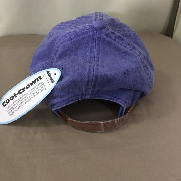 NEW Alpha Sigma Kappa Sorority Baseball Cap Hat Adjustable NWT Purple - Picture 6 of 7